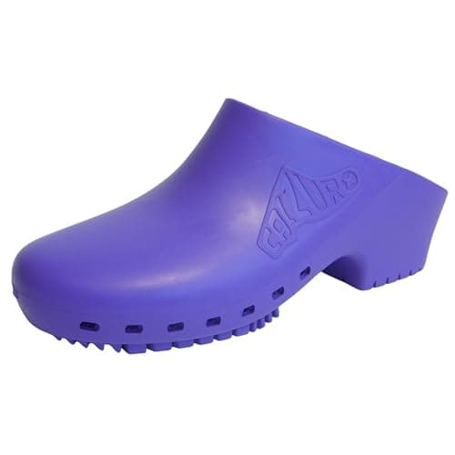 CALZURO Classic Unisex Nursing Clogs - Non-Slip Kitchen Shoes - Autoclavable Rubber Design