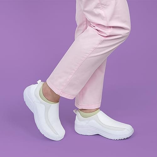 Women's Lightweight Slip Resistant Nursing Work Shoes