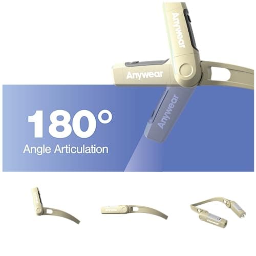 EZRED Anywear Bright Magnetic Neck Light 2-pack with Detachable Lights