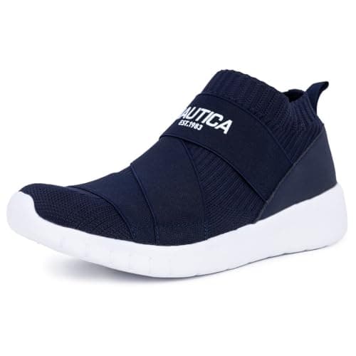 Nautica Women's Slip-On Sneakers - Comfortable & Stylish Running Shoes