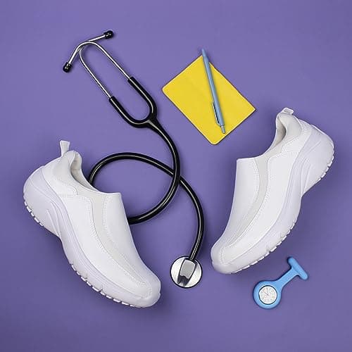Women's Lightweight Slip Resistant Nursing Work Shoes