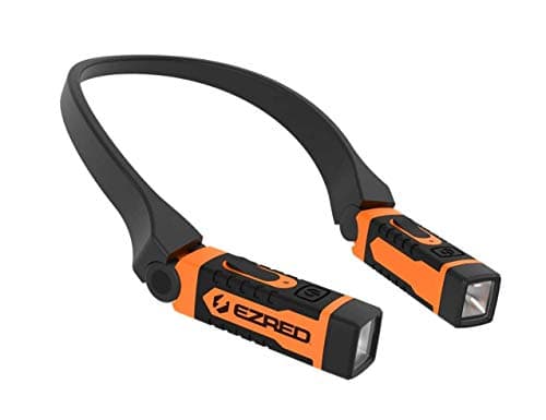 EZRED Anywear Rechargeable Neck Light - NK15 & EZRED NK15-OR Anywear Neck Light, Orange