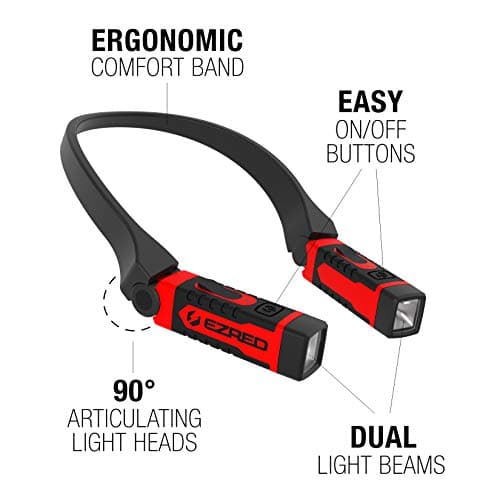 EZRED ANYWEAR Rechargeable Neck Light Bundle