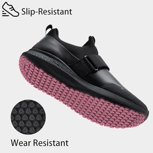 Women's Non-Slip Waterproof Kitchen Chef Shoes for Food Service
