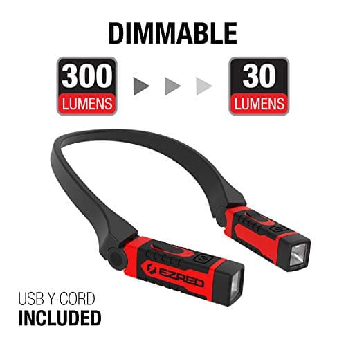 EZRED ANYWEAR Rechargeable Neck Light Bundle