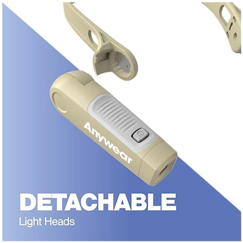 EZRED Anywear Bright Magnetic Neck Light 2-pack with Detachable Lights
