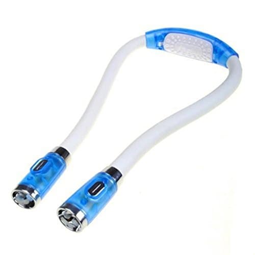 Atc® Flexible LED Handsfree Neck Reading Light in Blue