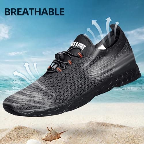 Ditousprt Men's Quick Drying Aqua Shoes
