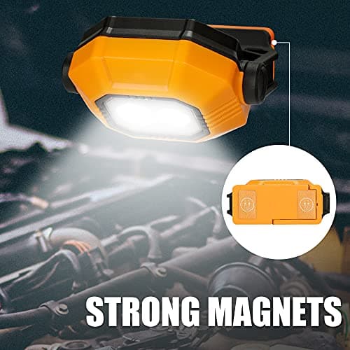 Rechargeable LED Work Light with 3 Modes (1 PCS)