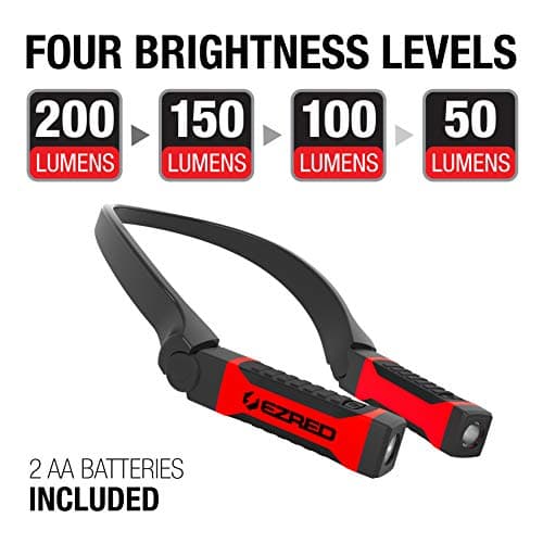 EZRED ANYWEAR Rechargeable Neck Light Bundle